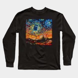 GALLIFREY VAN GOGH STYLE Long Sleeve T-Shirt